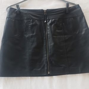 New Genuine Leather skirt